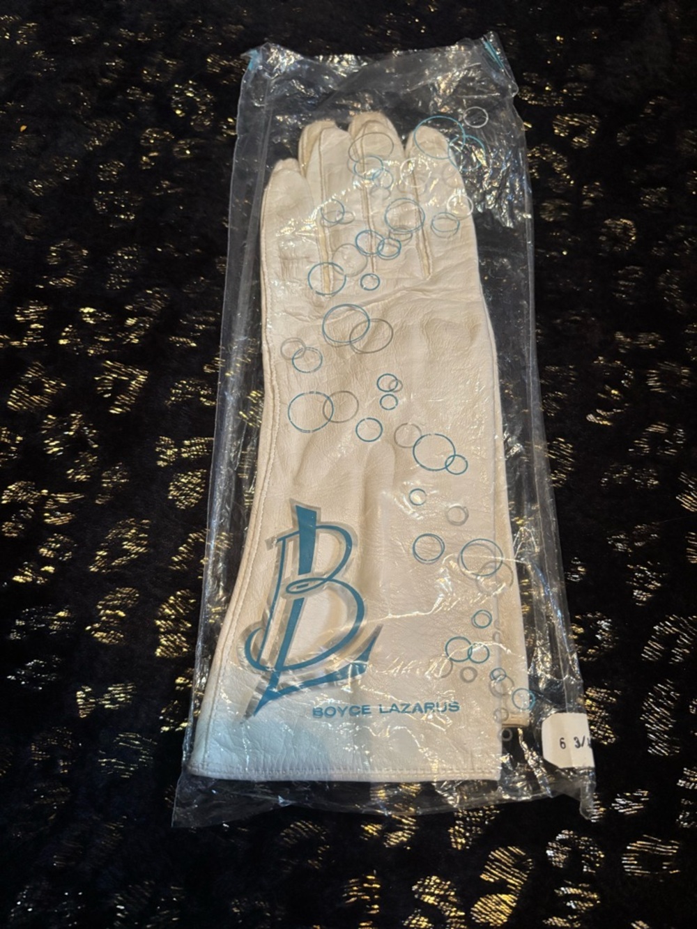 1950’s Boyce Lazarus Vintage White Leather Gloves